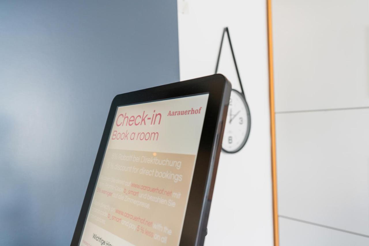 Hotel Aarauerhof - Self Check-In Extérieur photo